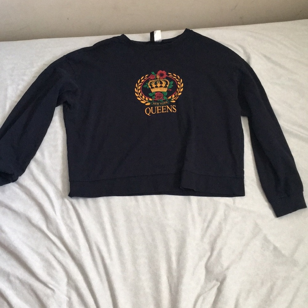 Navy Blue Sweatshirt